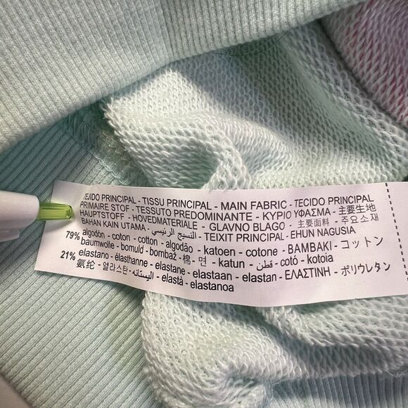 Zara x Disney Girl's 8-9 Mickey Mouse Surf Sweatshirt Green So Tired Of Surfing - Picture 6 of 14